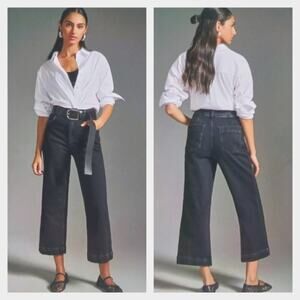 Anthropologie Pilcro Skipper Wide Leg EUC $148 Size 30       J1545